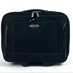 NWOT Samsonite Wheeled Portfolio Underseat Black